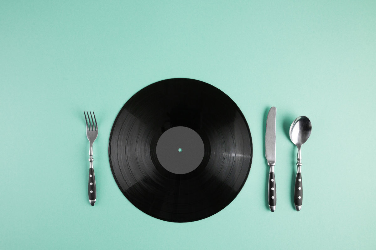 Food & Sound gehört zusammen. © Shutterstock