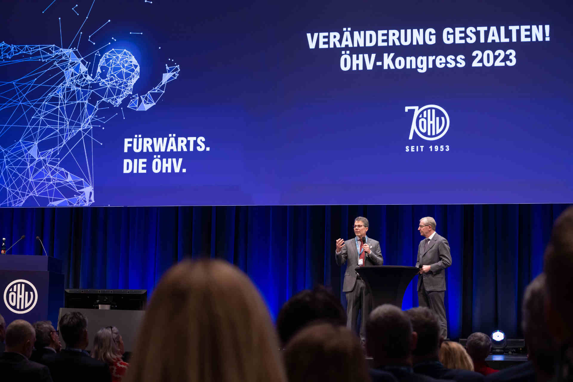 ÖHV-Präsident Walter Veit und Landeshauptmann Wilfried Haslauer. © ÖHV / Lechner