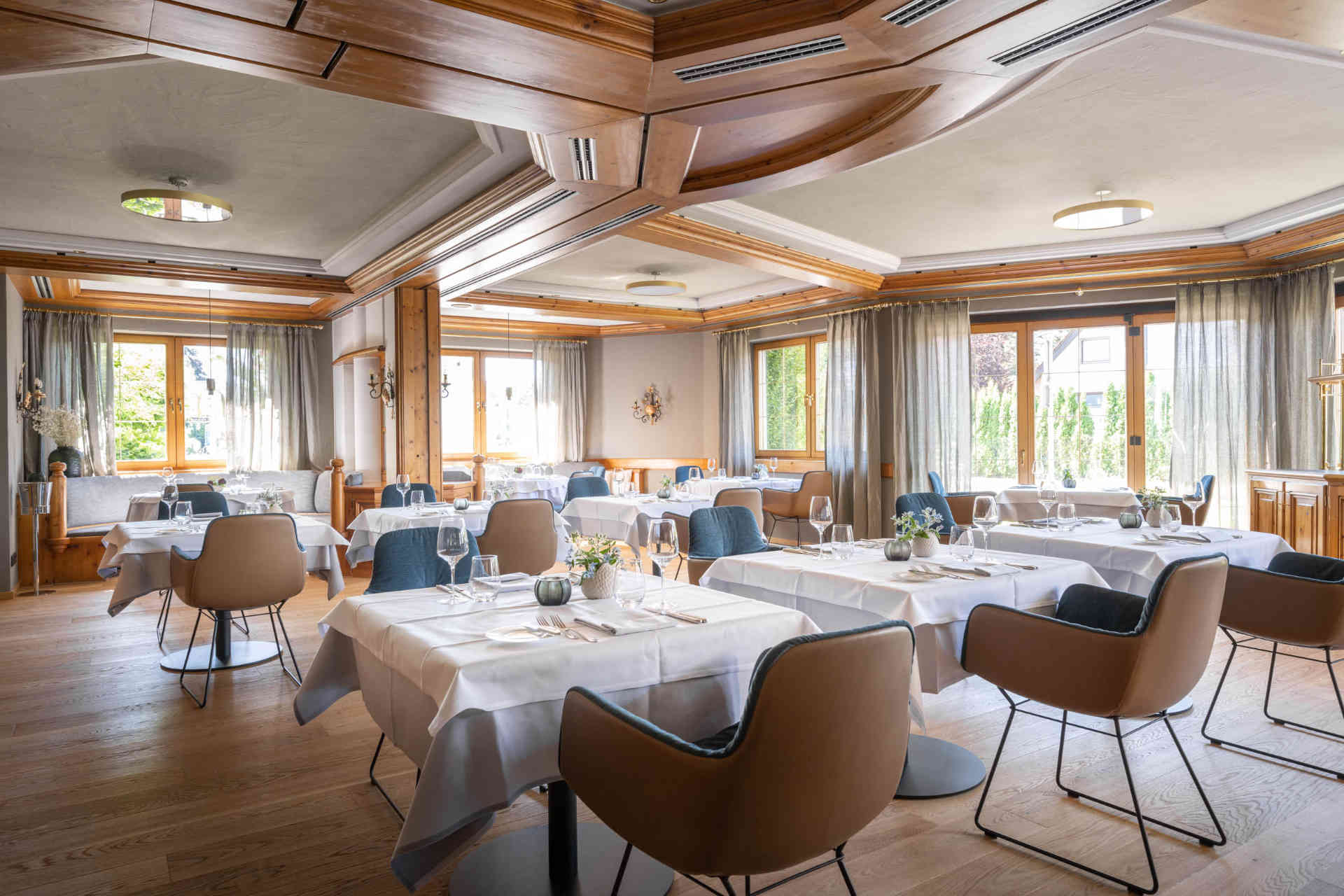 Das Restaurant im Hotel Maier in Friedrichshafen-Fischbach © Hotel Maier