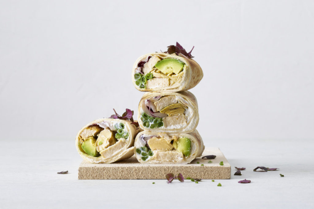 Plantmade-Wrap mit Filetstreifen © Unilever Food Solutions & Eskimo